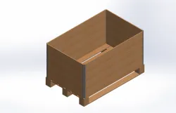 Wood Pallet And Collar