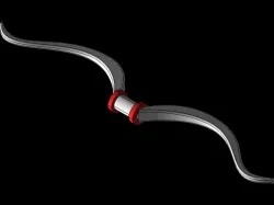wooden Bow in Solidworks