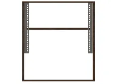 Wooden chassis for 8U rack 19"