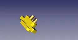 XT60-M Einbaustecker