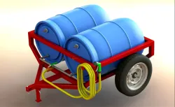 YARD WATER TRAILER