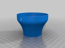 3D Connexion Dust cover (supportless and bridgeless printing)