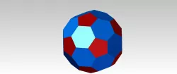 3D Football ball