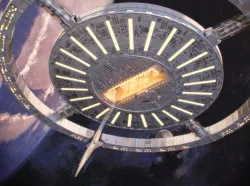 3d space station