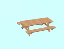 8' Picnic Table
