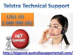 Achieve Technical Support And Service Via Telatra  1-800-980-183