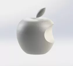 Apple 3D Logo Model