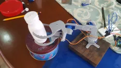 Brazo robótico microservos + arduino Robotic arm