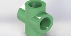 Cross (DIN 8063) Type TT - Cross Pipe