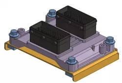 Engine control module assembly