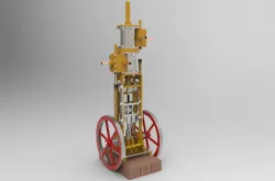Experimental Steeple Steam Engine