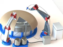 Flexoflow 3D Printer: Flexible arm structure