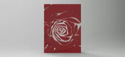 Flower Design Day for Laser Cutting and Waterjet Cutting