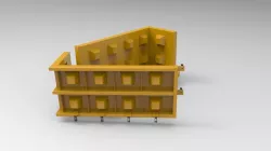 form for concrete blocks