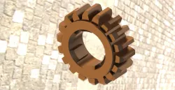 Gear - Spur Gear - Brass