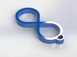 Infinity keychain