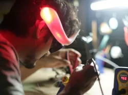 LED Fire Horns