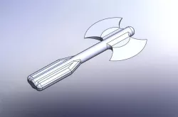 little silver battle ax