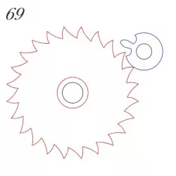 Mechanical Movements For Laser Cut. NO:69
