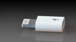 Micro USB to Lightning adapter