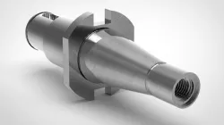 Milling machine's drill chuck model