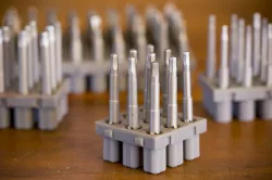 Modular screw bit organizer blocks