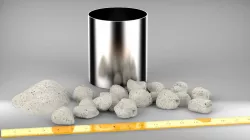 Moon dust and rocks