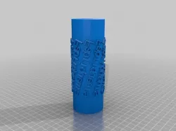My Customized Text Paint Roller