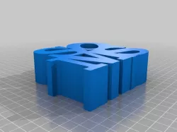 My Customized WORD Sculpture