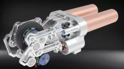 outdoor grill , Stirling Engine light concept