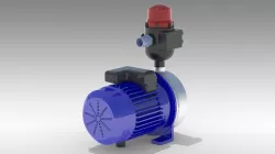 PUMP 1,5 HP AND PRESSURE CONTROL