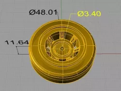 RC car wheel
