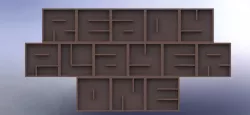Ready Player One Bookshelf Concept