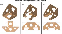 Sheet metal bracket
