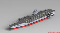 SolidWorks Aircraft Carrier CVN 76