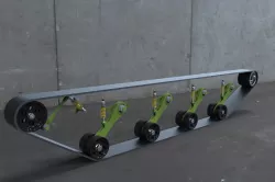 Tracked vechicle drive unit