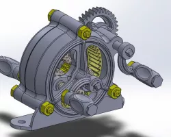 Train épicycloïdale - epicyclic gear