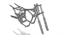 XJ600 frame