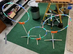 18650 LED whoop gate 2024 version