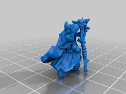 28mm necromancer mini for tabletop