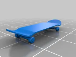 3D Printed Finger Skateboard 