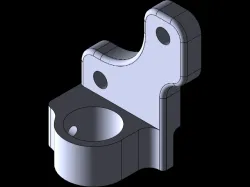 3d Printer Bed Leveling inductive sensor holder