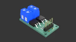 400W Power PWM Mosfet Modul Breakout
