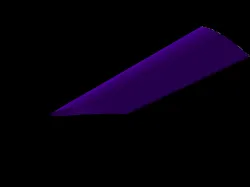 Aerofoil shaped Wing of Aircraft