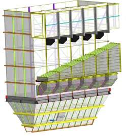 Bag filter housing