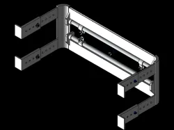 Bedding support device for bed