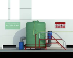 Bio Gas Plant 3000L Digester Tank
