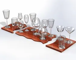 boat glasses storage unit