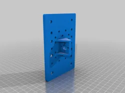 C-Beam large gantry plate with 6mm leadscrew nut