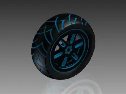 CAR WHEEL MODEL